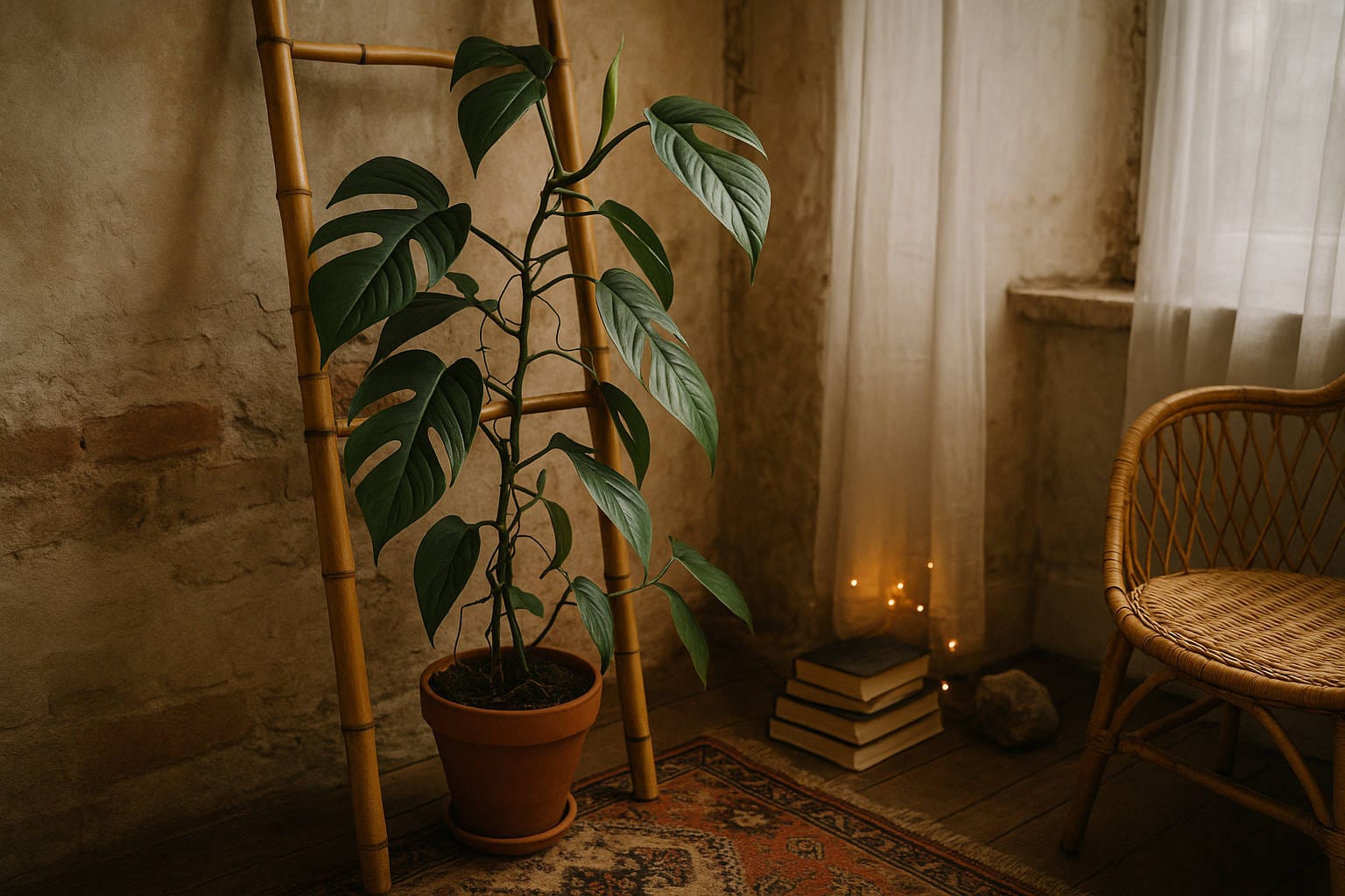 A dragon tail plant