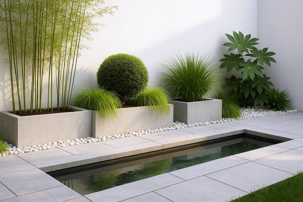 A planter pool idea — Modern Minimalist Zen