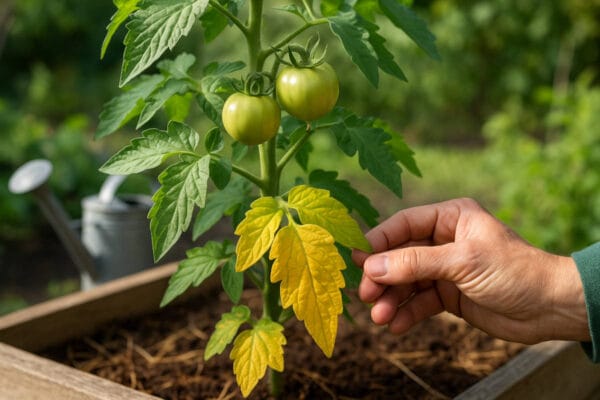 Tomato Plant Leaves Turning Yellow? 7 Causes and Easy Fixes Tomato plant leaves turning yellow
